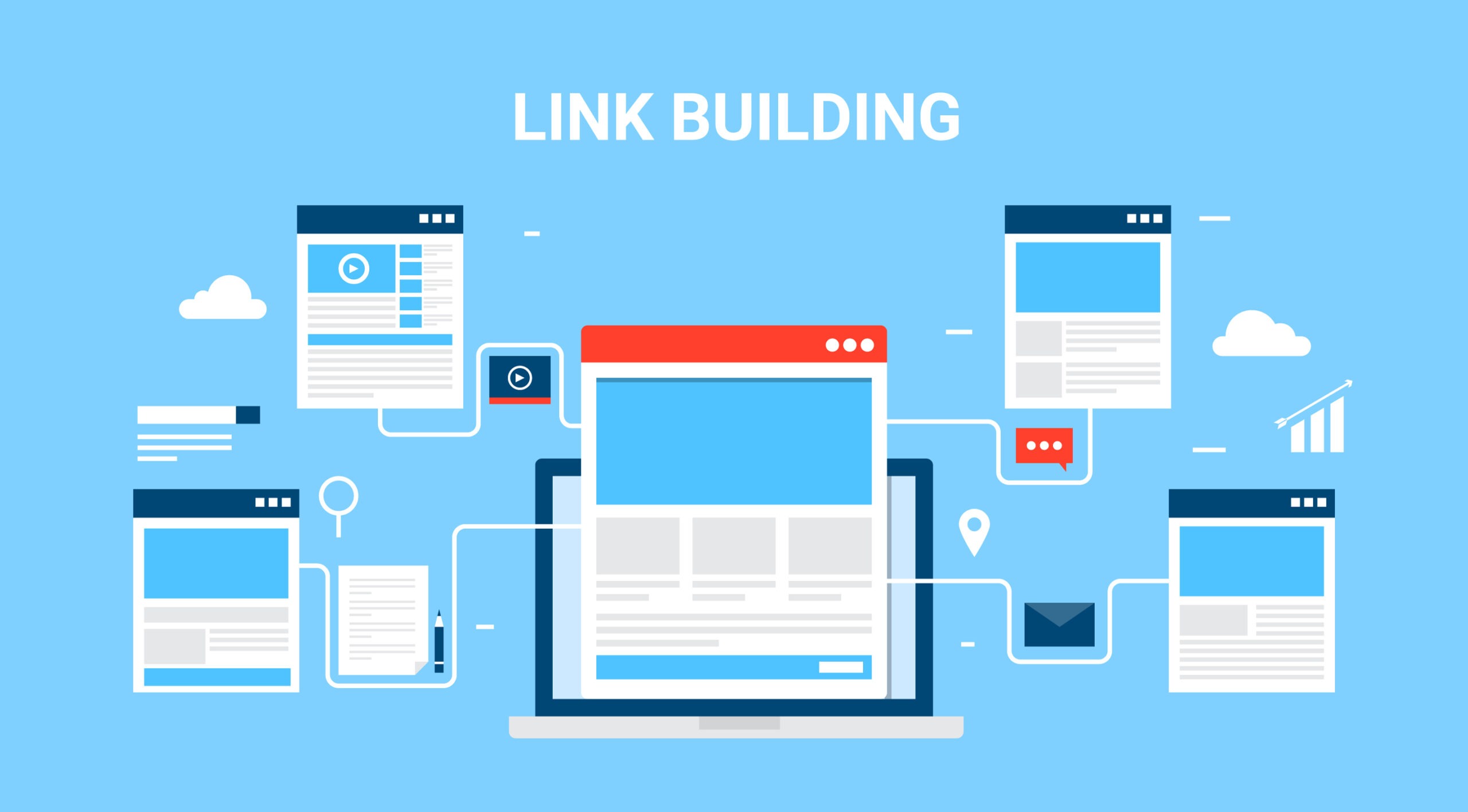 What is Link building in seo