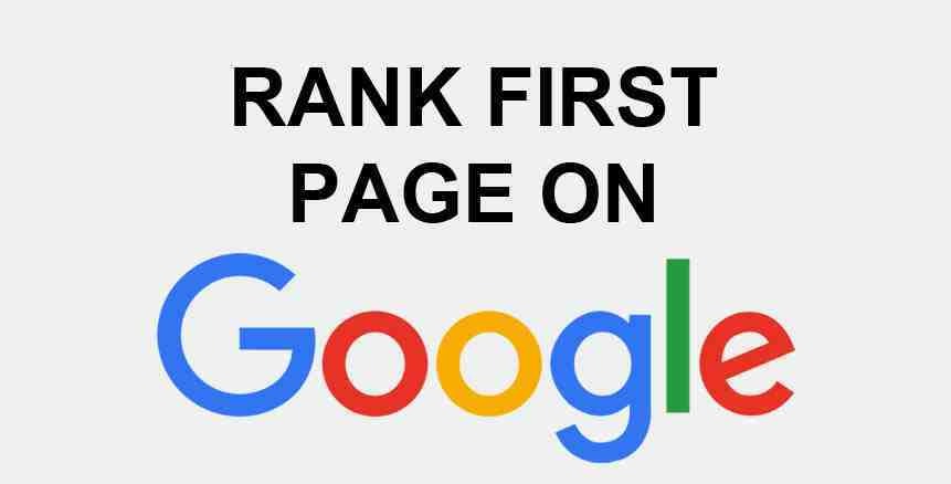 How to rank website on Google first page - Nxlogy