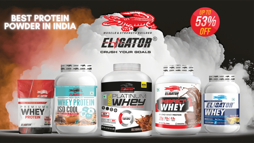 Best whey protein powder by eligator nutrition