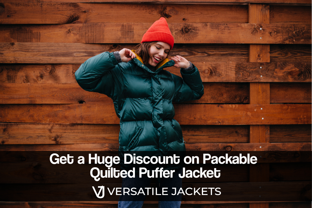 packable quilted puffer jacket