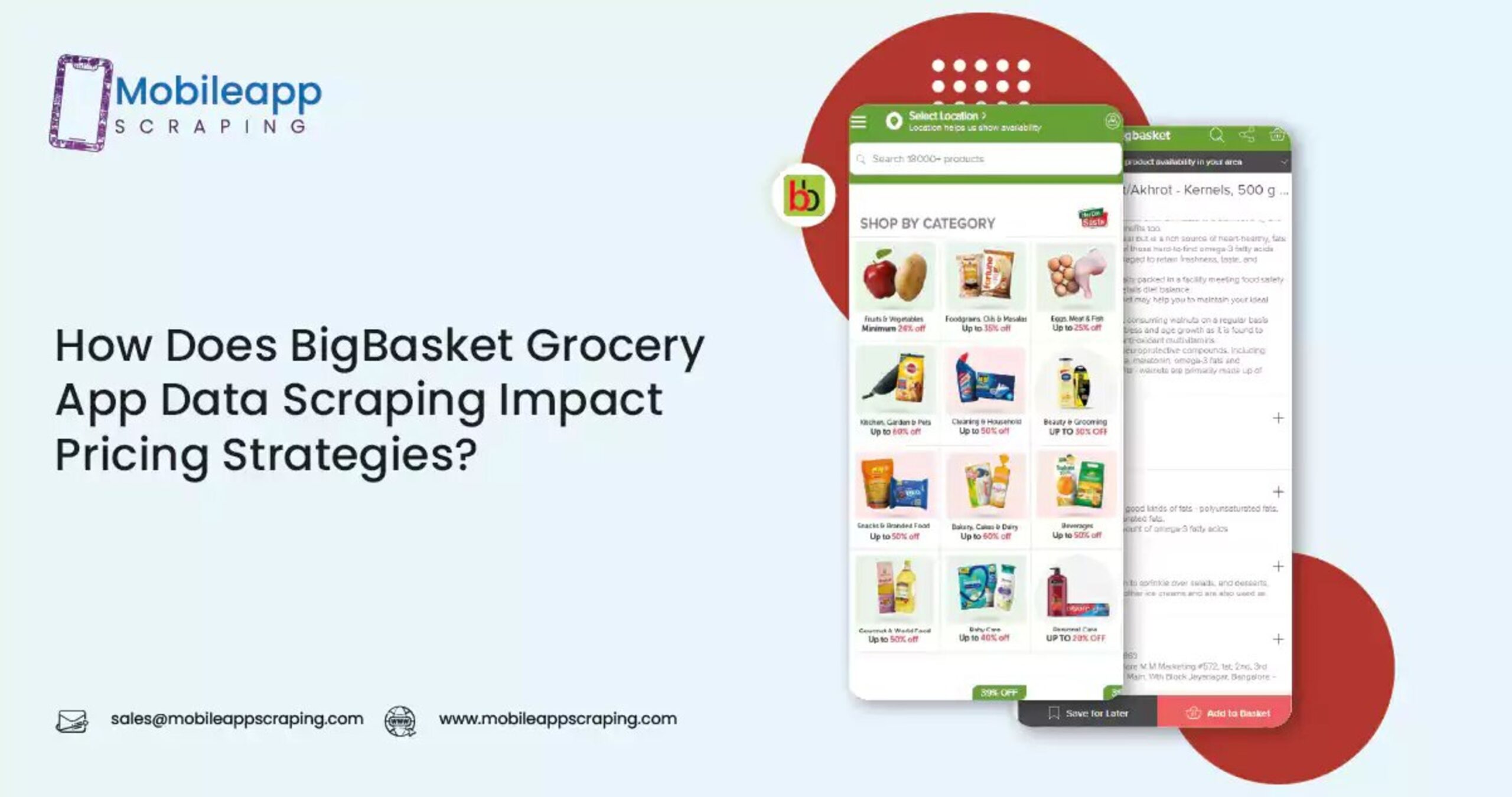 How Does BigBasket Grocery App Data Scraping Impact Pricing Strategies?