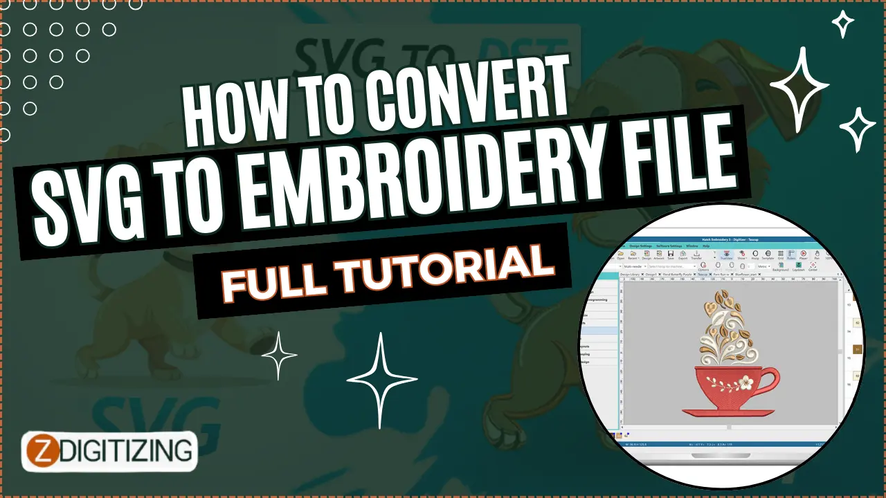 How To Convert SVG To Embroidery File