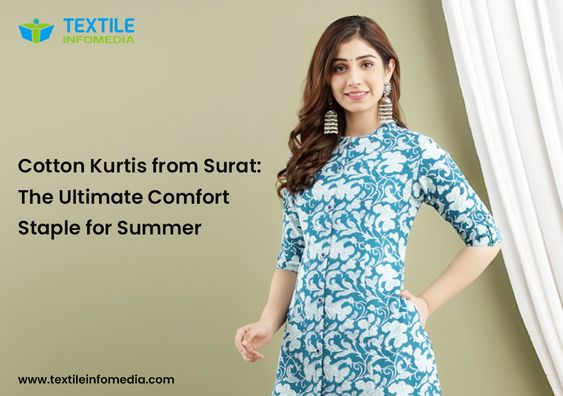 Latest Designs of Cotton Kurtis from Surat The Ultimate Comfort Staple for Summer