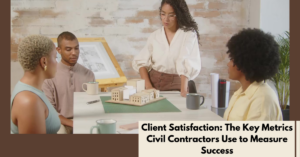 Client Satisfaction: The Key Metrics Civil Contractors Use to Measure Success