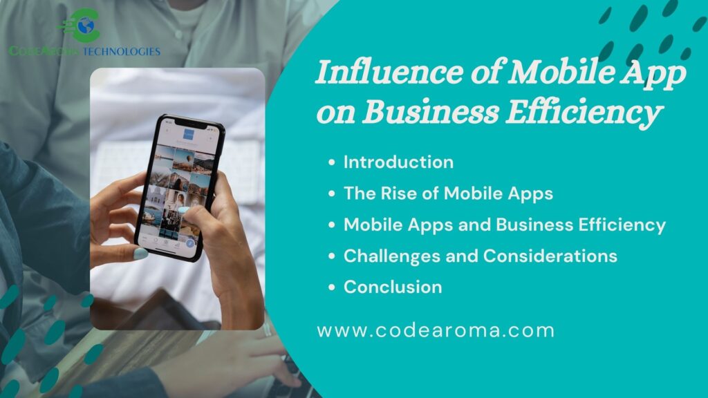 Influence of Mobile App on Business Efficiency