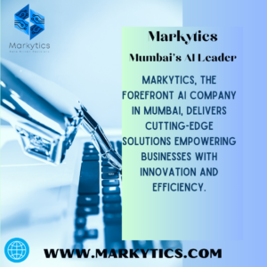 Markytics: Your premier AI company in Mumbai, delivering cutting-edge solutions tailored to your business needs. Harness the power of artificial intelligence to drive innovation and growth.