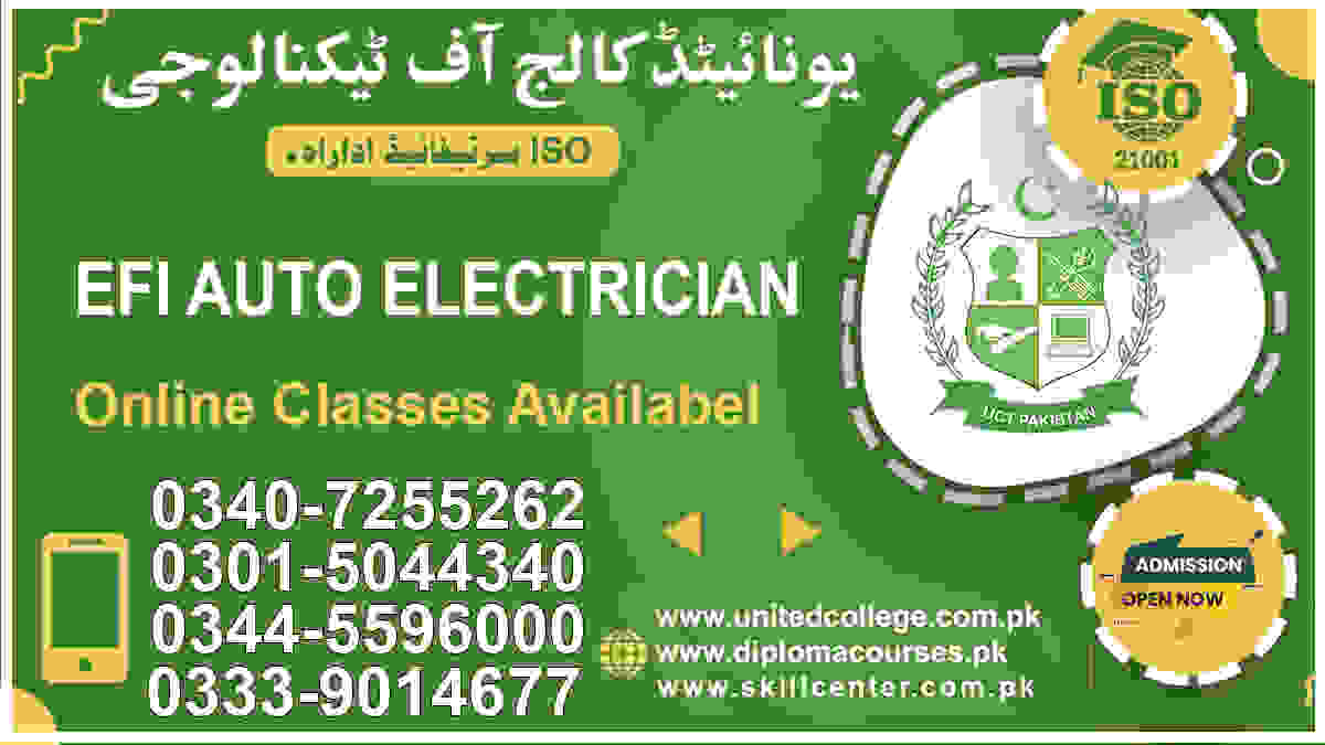 Auto Electrician Course In Rawalpindi