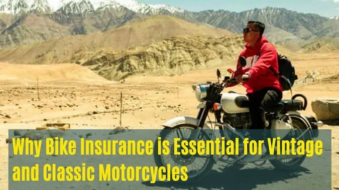 why bike insurance is essential for vintage and classic motorcycle