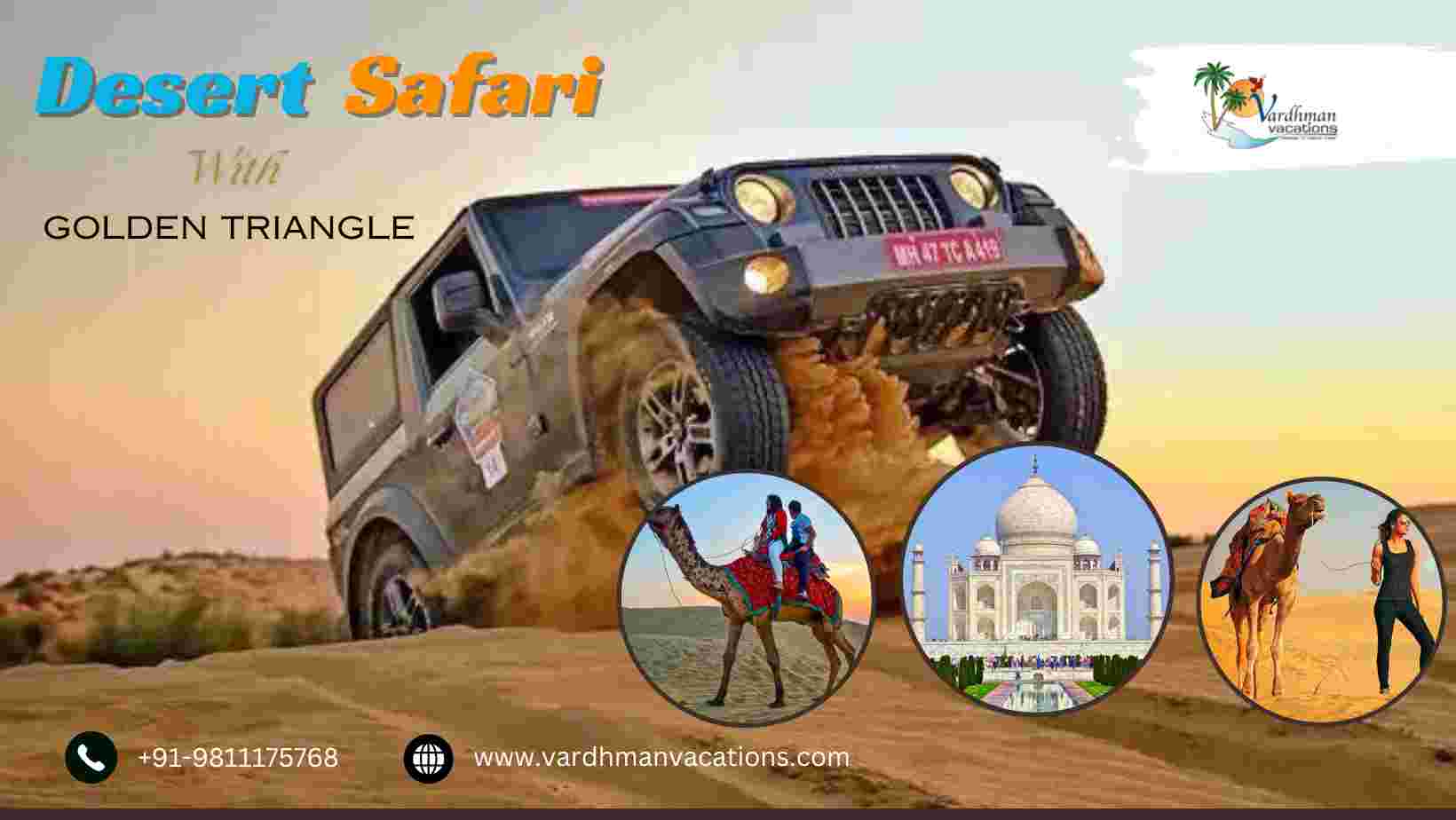 Desert Safari With Golden Triangle