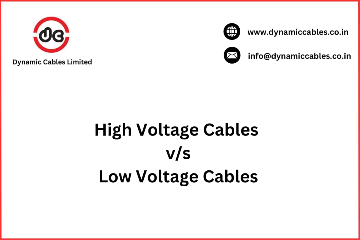 High Voltage and Low Voltage Cables