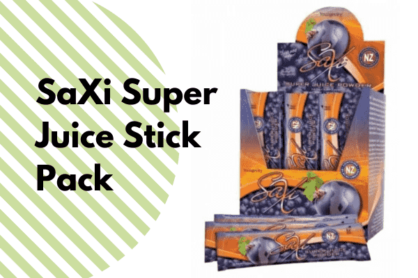 SaXi Super Juice Stick Pack zestynutritional