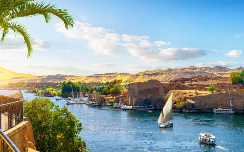 Cruise down the Nile River