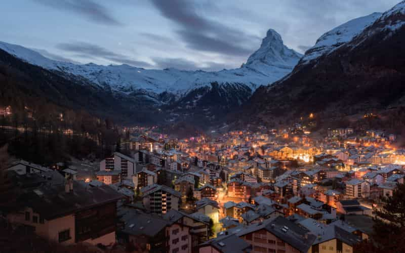 The Matterhorn and Zermatt