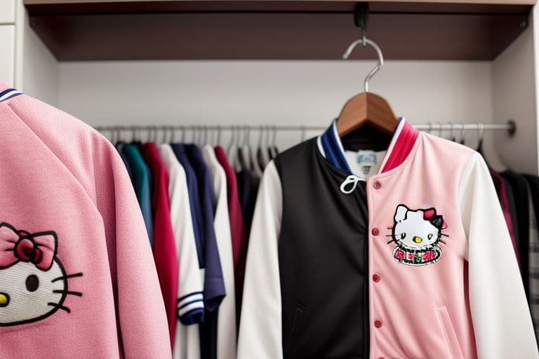 Fun Ways to Style the Hello Kitty Varsity Jacket