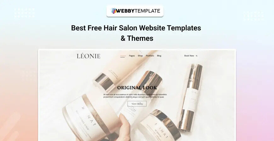 Top Beauty Salon Website Templates and Designs (100% Responsive)