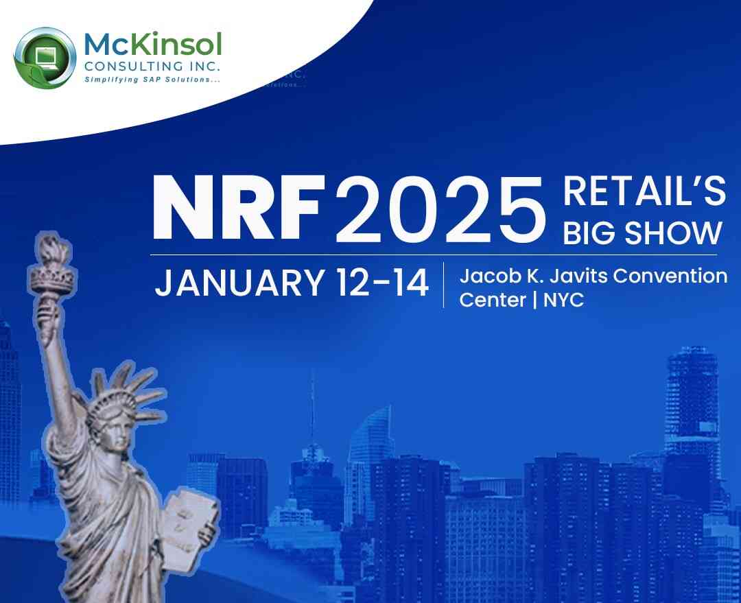 NRF 2025 Retail's Big Show in Javits Convention Center in New York