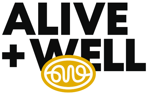 alive and well logo