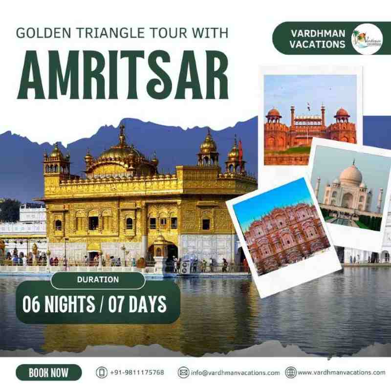 Golden Triangle Tour With Amritsar