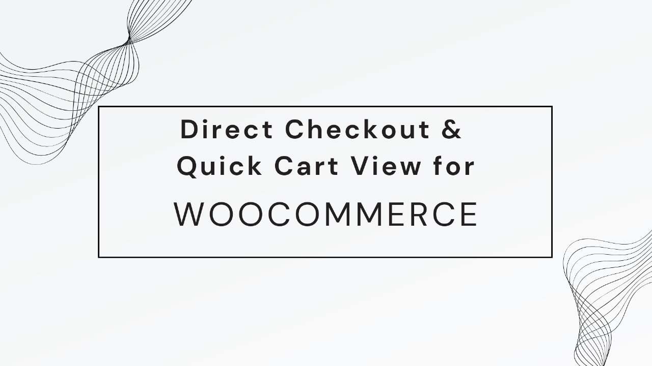 woocommerce direct checkout