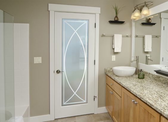 bathroom door design