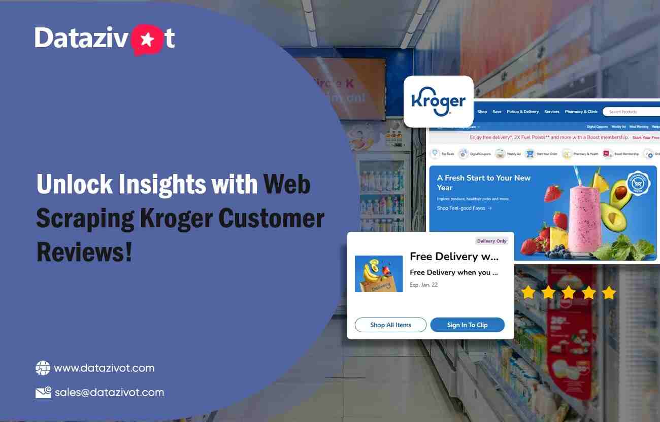 Web Scraping Kroger Customer Reviews