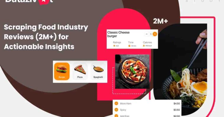 Scraping Food Industry Reviews for Actionable Insights