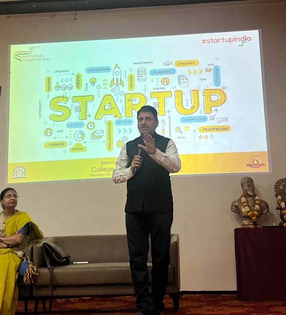 Shreekant Patil Startup India Mentor - BHASKAR, MAARG, Startup Ecosystem Nashik Leading Mentorship