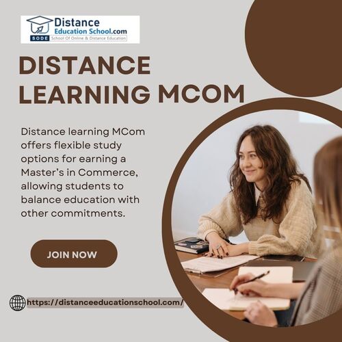 Distance Learning MCom