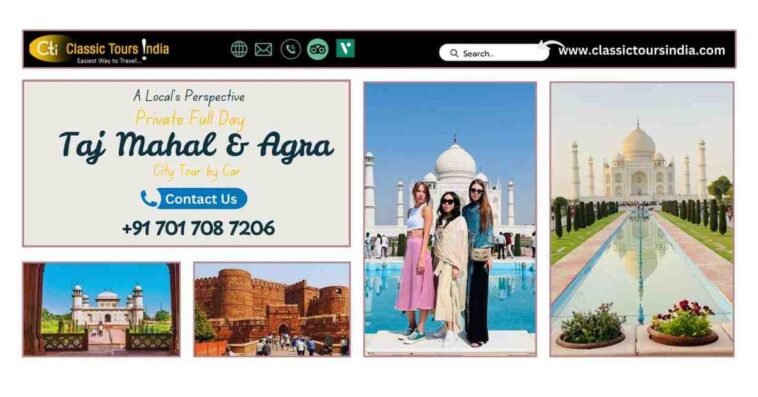 A Local's Perspective: Private Full Day Agra City Tour by Car