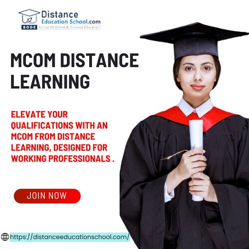 MCom Distance Learning