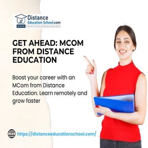 mcom-from-distance-education