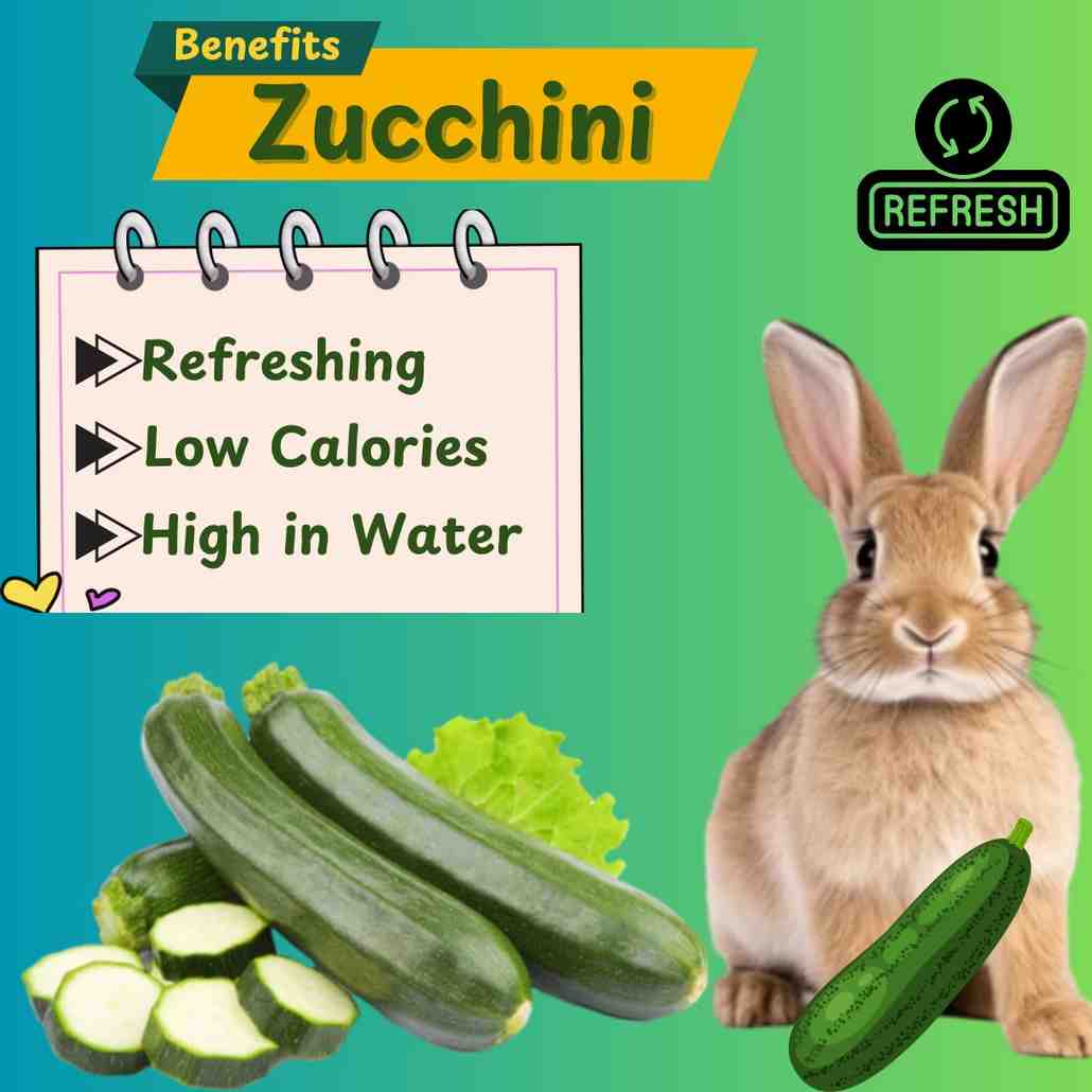 can rabbit eat zucchini skin