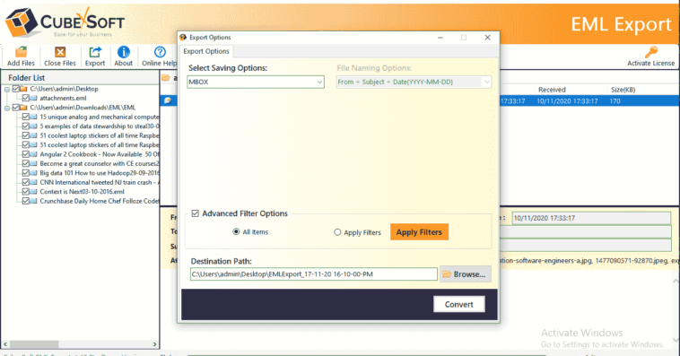 eml to MBOX Converter