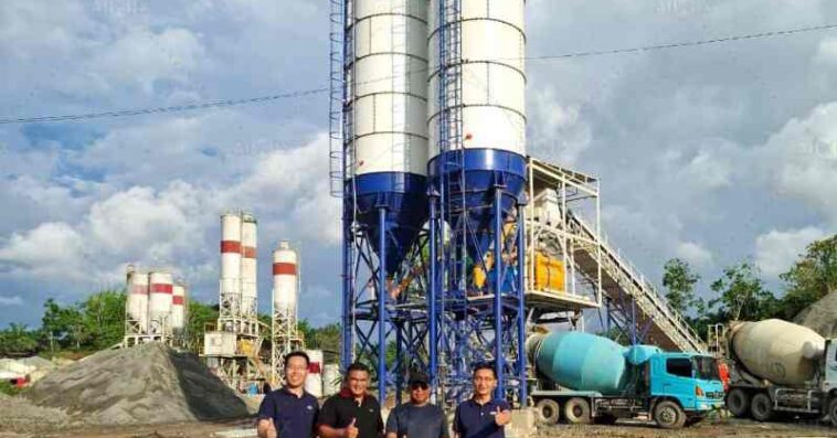 automatic batching plant from Aimix