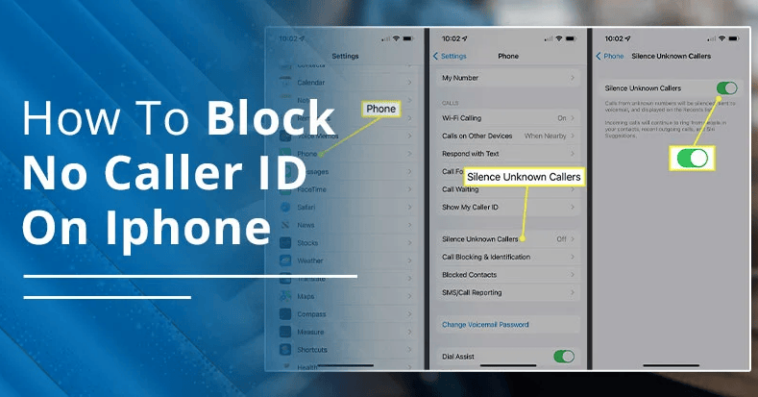 How To Block No Caller ID On Iphone 1