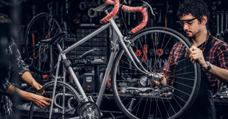 Repair carbon bike frame