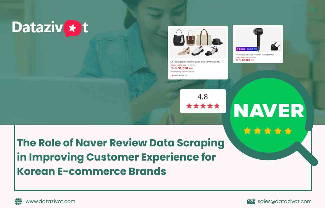 Naver Review Data Scraping: Enhancing E-commerce CX