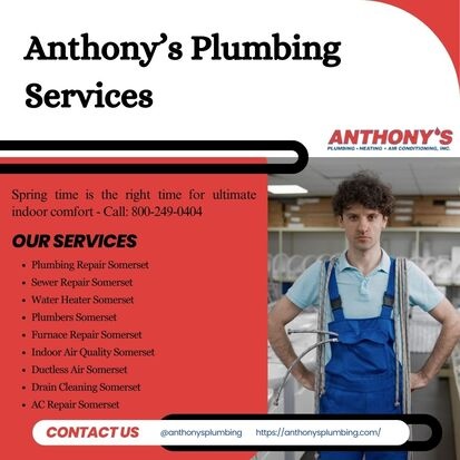 Anthonys Plumbing Services in Somerset