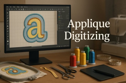 Elevate Your Brand with Applique Digitizing