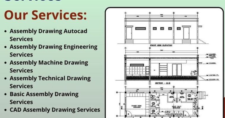Assembly CAD Drawing Services 27 May 25