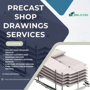 Best Precast Shop Drawings Services in Kansas USA.