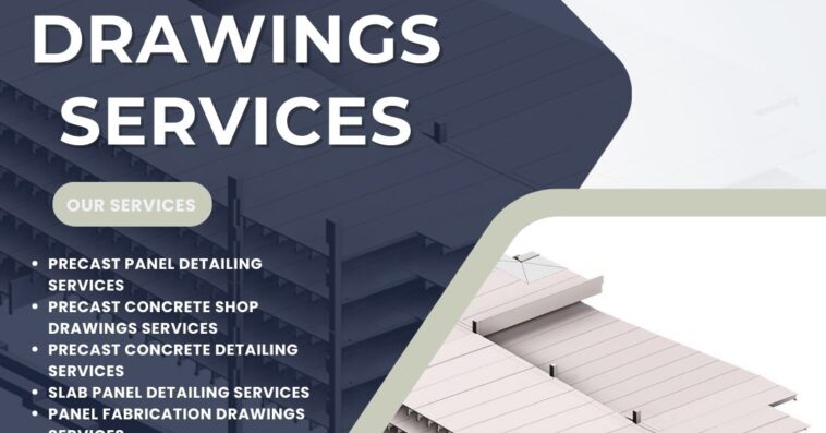 Best Precast Shop Drawings Services in Kansas USA.