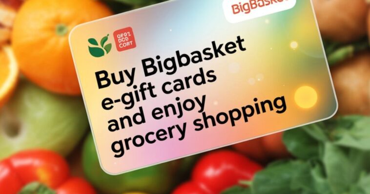 Buy BigBasket E Gift Cards and Enjoy Grocery Shopping