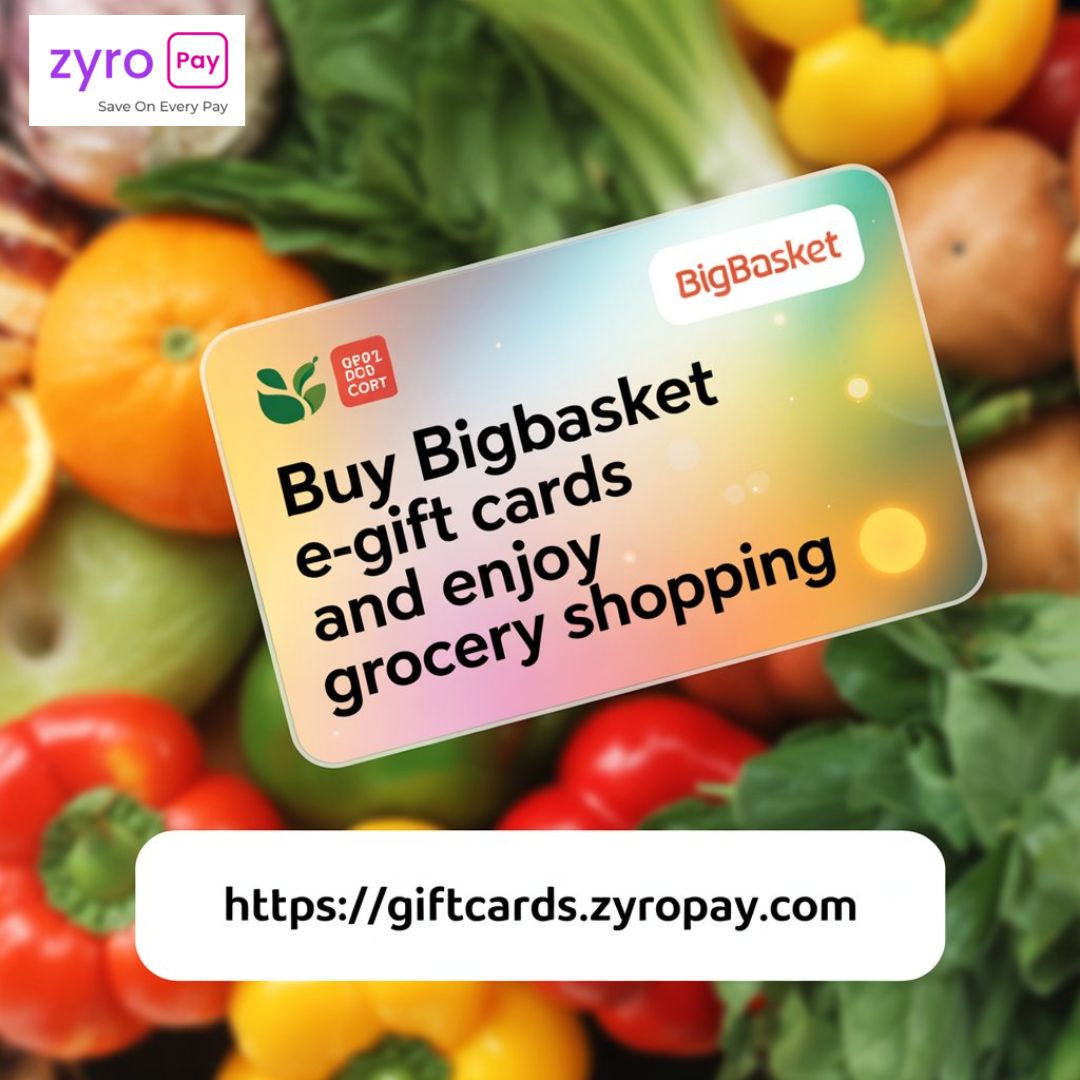 Buy BigBasket E Gift Cards and Enjoy Grocery Shopping