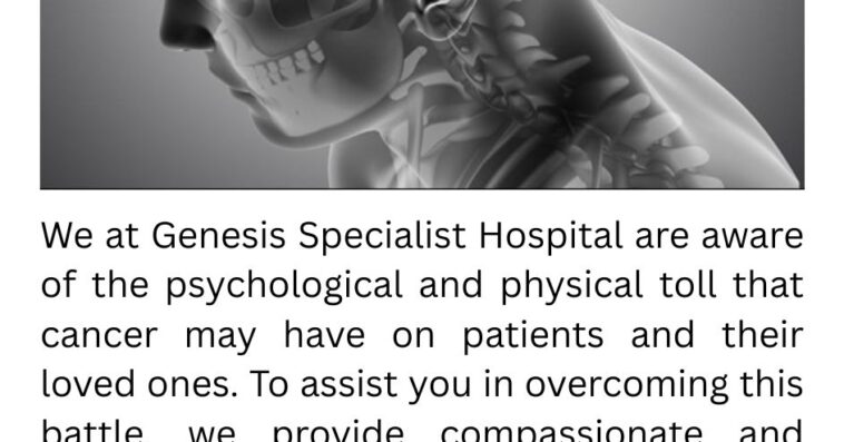 Cancer Treatment Centre In Lagos Genesis Specialist Hospital