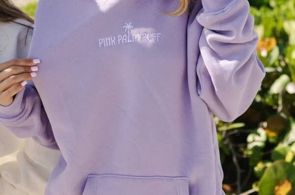 Classic Puff Hoodie in Orchid 60 1 1