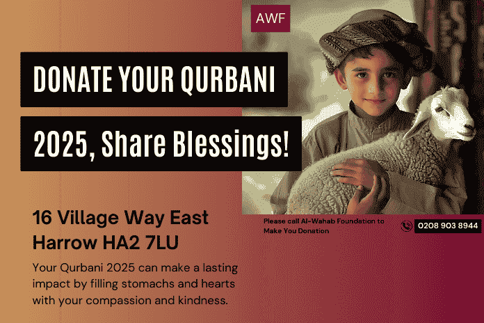 Al-Wahab Foundation Launches Qurbani 2025 Appeal