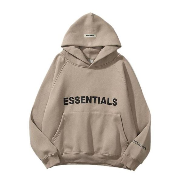 Article 1 ESSENTIALS Oversized Hoodie brown 600x600 1 1
