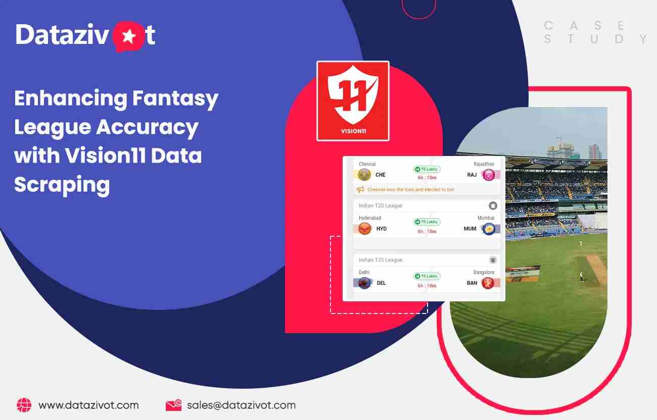 Enhancing League Accuracy with Vision11 Data Scraping
