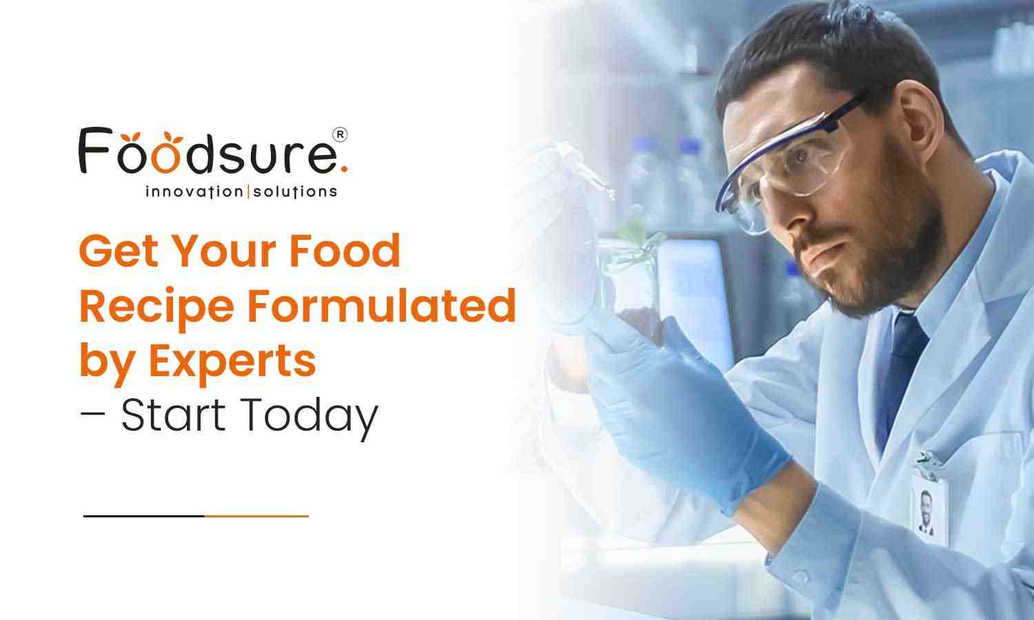 Get Your Food Recipe Formulated by Experts